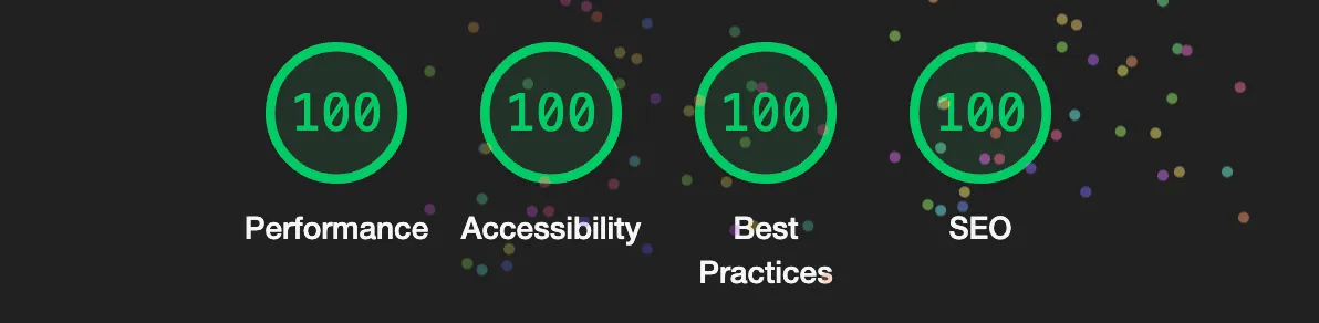 Astro Nano Lighthouse Score